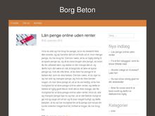 Carsten Borg Betonvarefabrik A/S